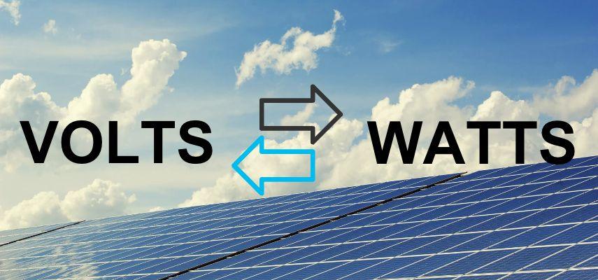 From Volts to Watts: A Guide into Solar Power's Essential Units - Benebomo