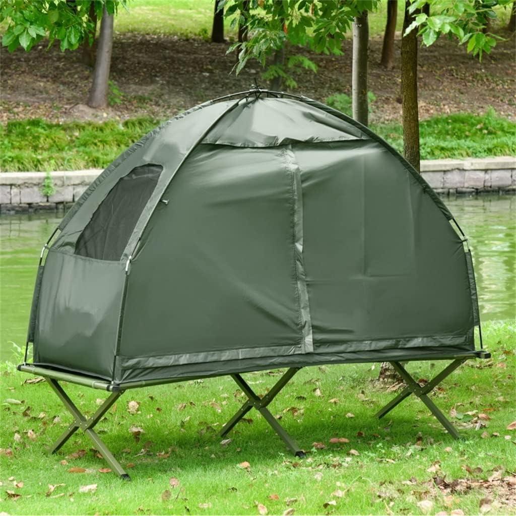 ACTEA Tent Cot Folding Camping Cot Tent for 1 Person - Benebomo