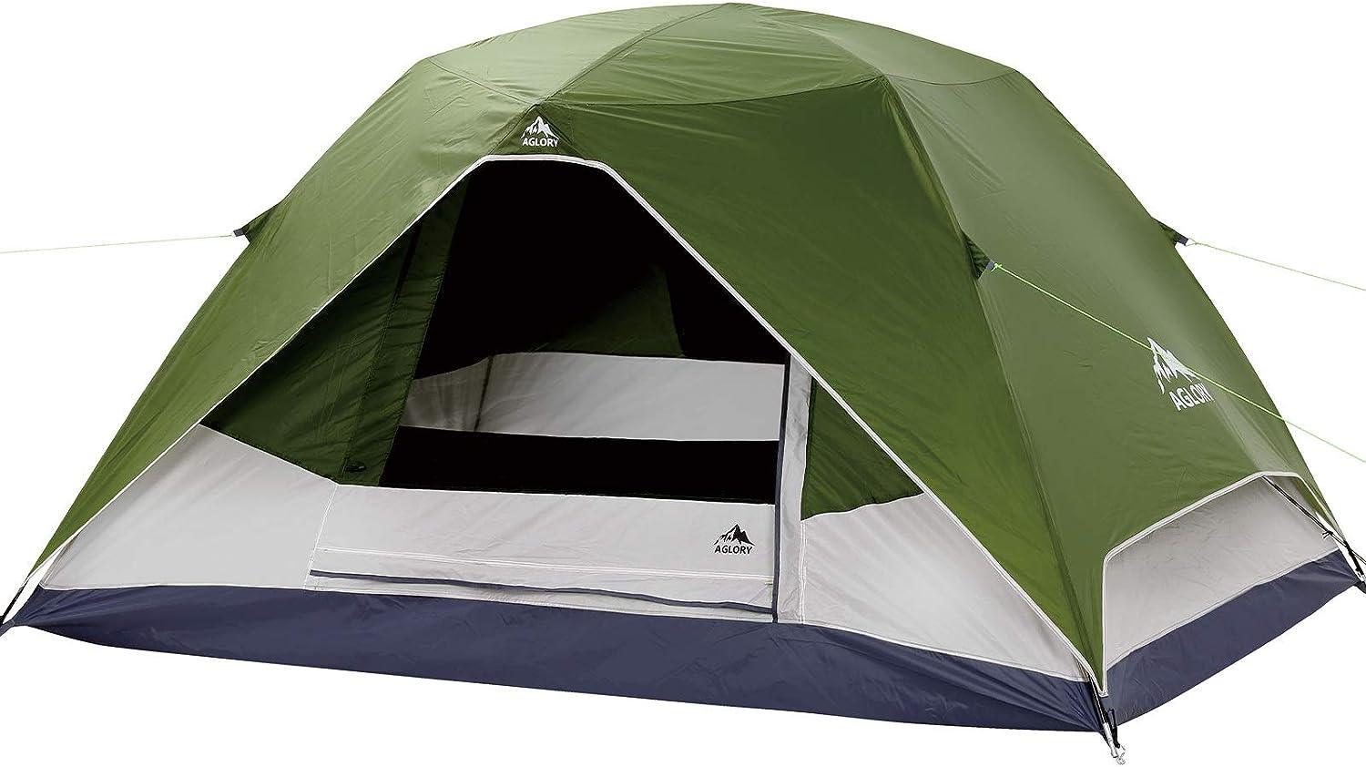 AGLORY Dome Tent for 2 People 3 Season Waterproof Camping Tent - Benebomo