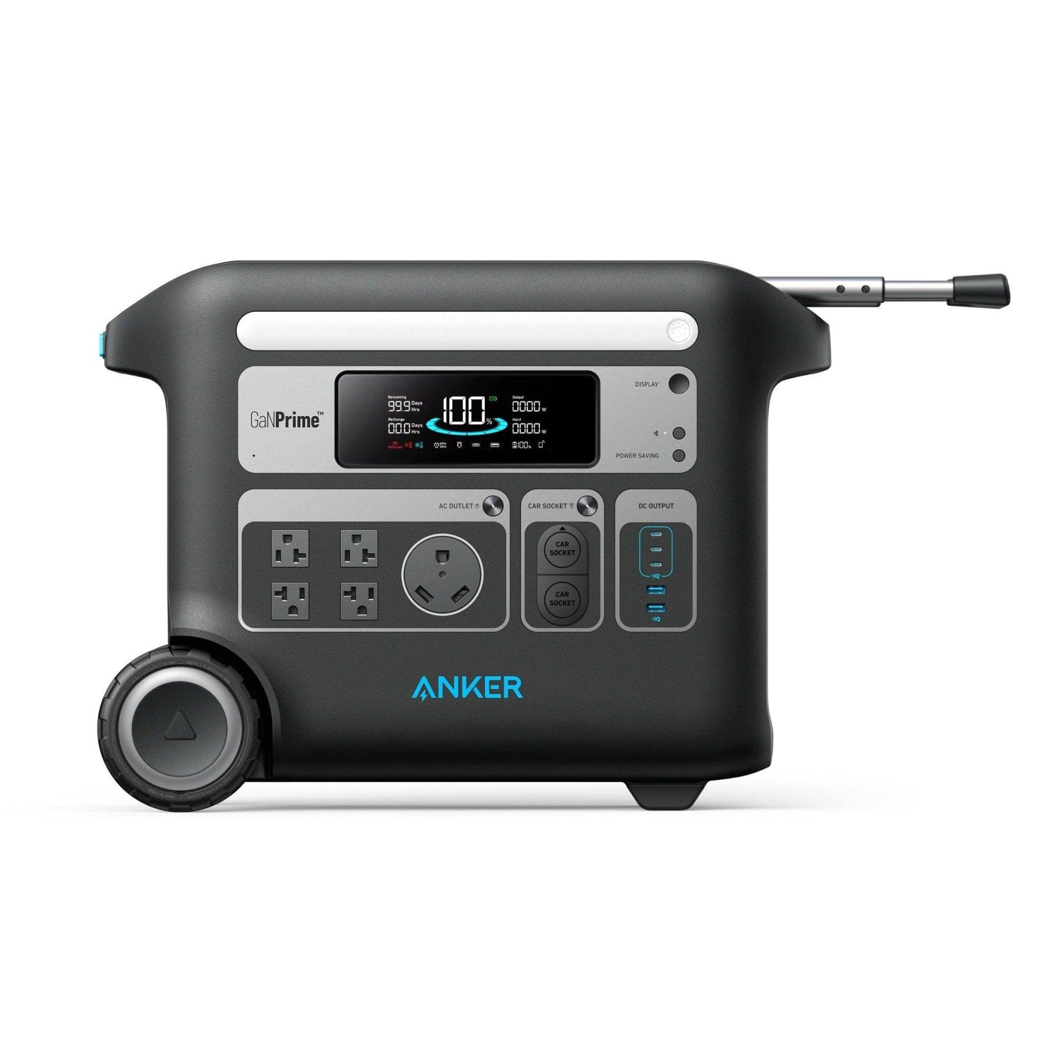 Anker 767 Portable Power Station with 2048Wh for Camping - Benebomo