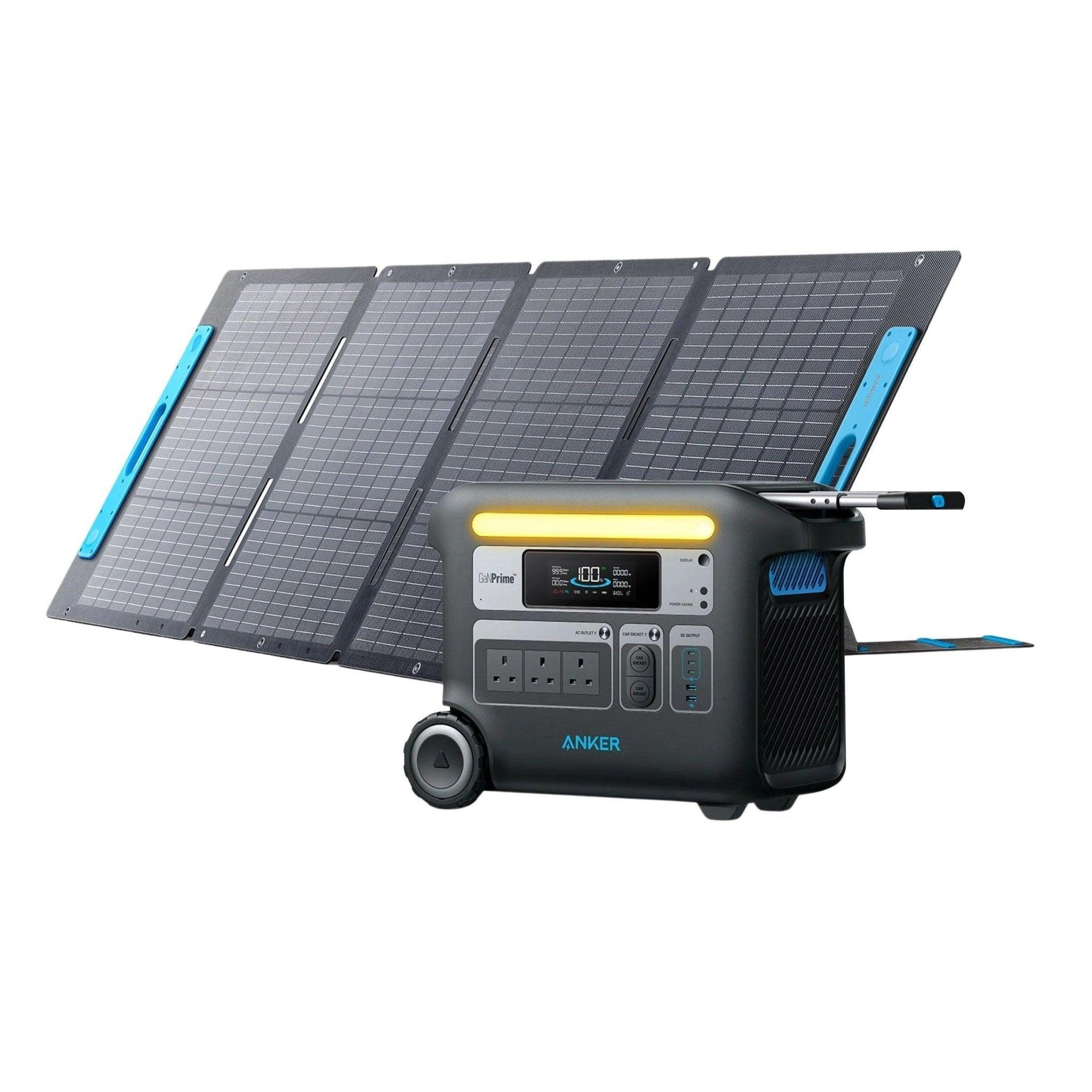 Anker 767 Solar Generator 2048Wh with 1*200W Solar Panel - Benebomo