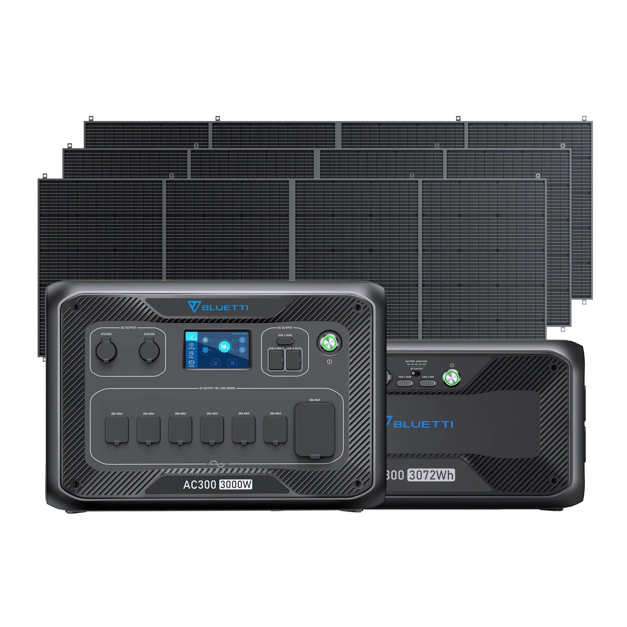 BLUETTI Home Battery Backup AC300 Inverter with B300 Battery - Benebomo