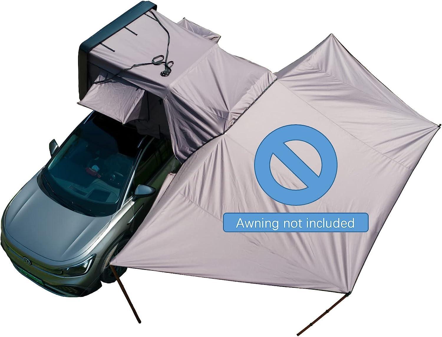 Campoint Hard Shell Roof Tent for 4 People Pop Up Truck Tent Waterproof - Benebomo