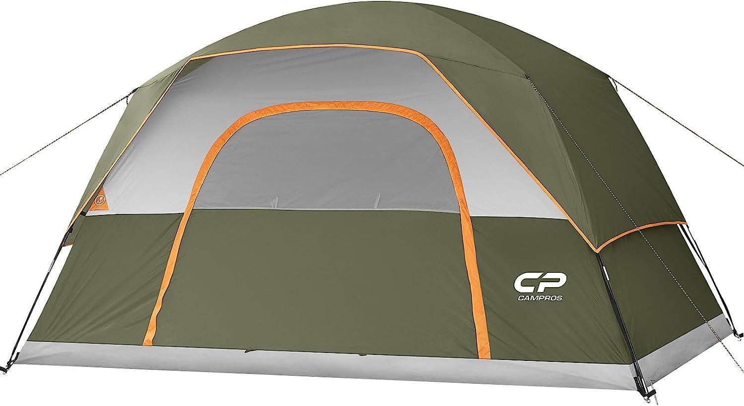 CAMPROS Dome Tent 4 Person Camping Tent Easy Setup with Rainfly - Benebomo