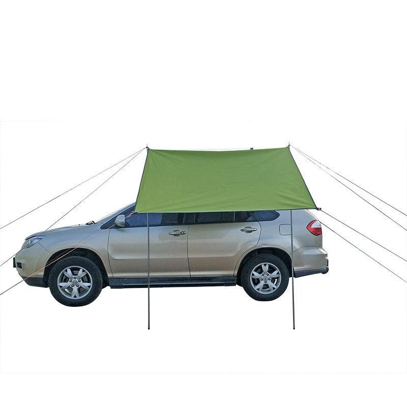 Car Tent Green Sun Shade Premium 210D Oxford - Benebomo