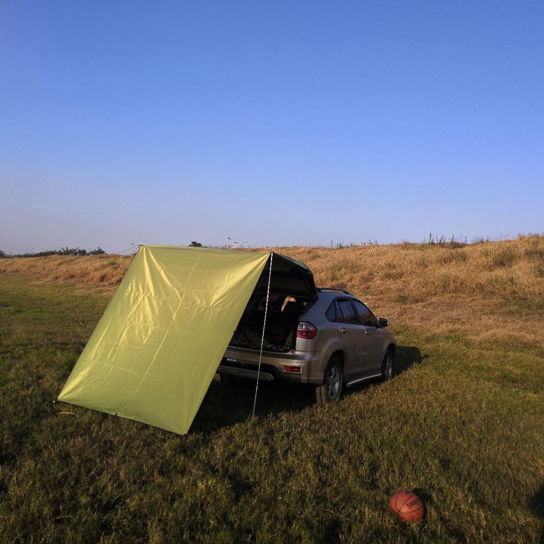 Car Tent Green Sun Shade Premium 210D Oxford - Benebomo