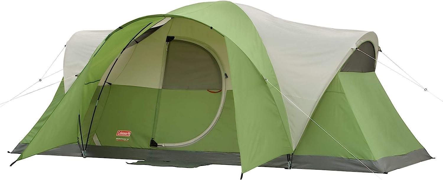 Coleman Taffeta Family Cabin Tent for 6 to 8 People - Benebomo