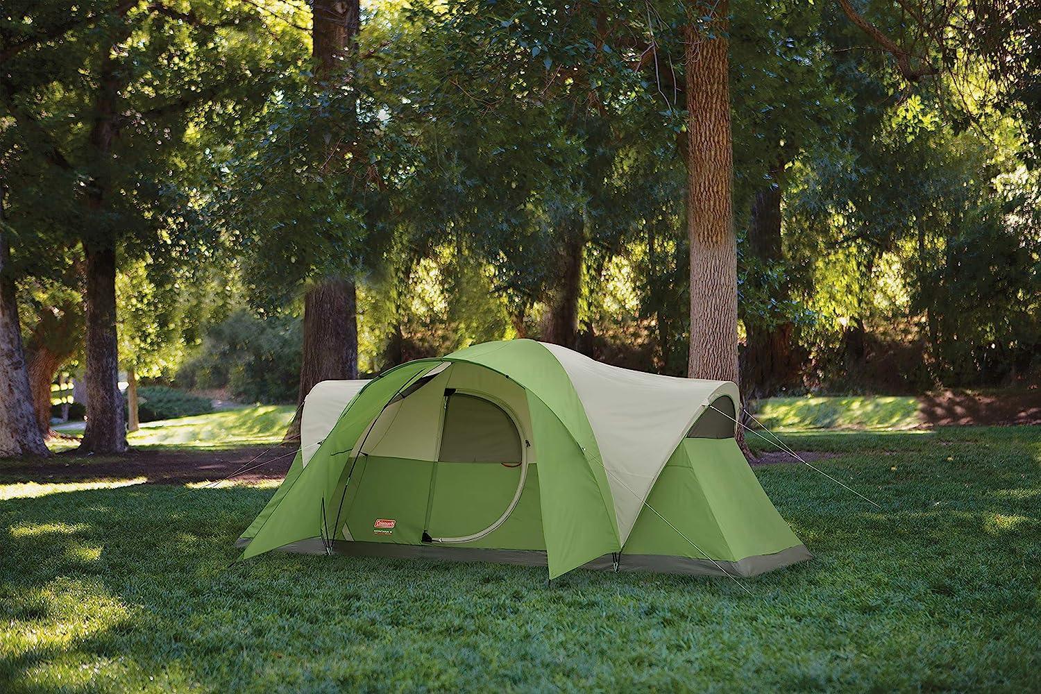 Coleman Taffeta Family Cabin Tent for 6 to 8 People - Benebomo