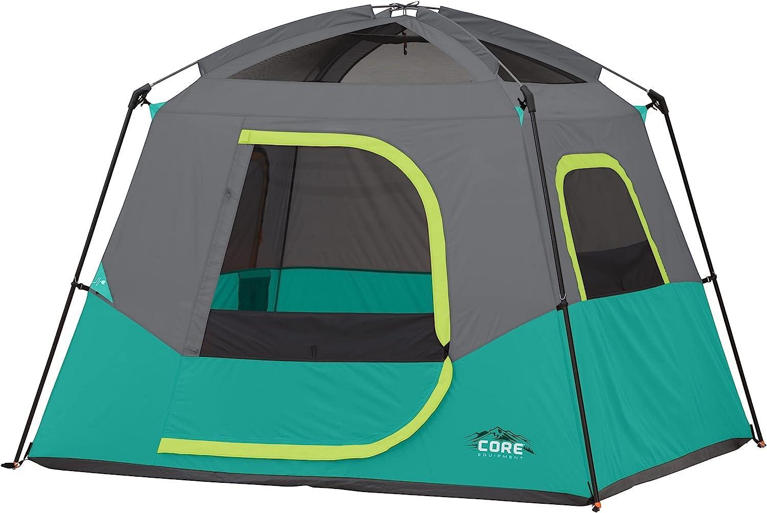 CORE 3 Season Portable Cabin Tent for 4 to 6 People - Benebomo