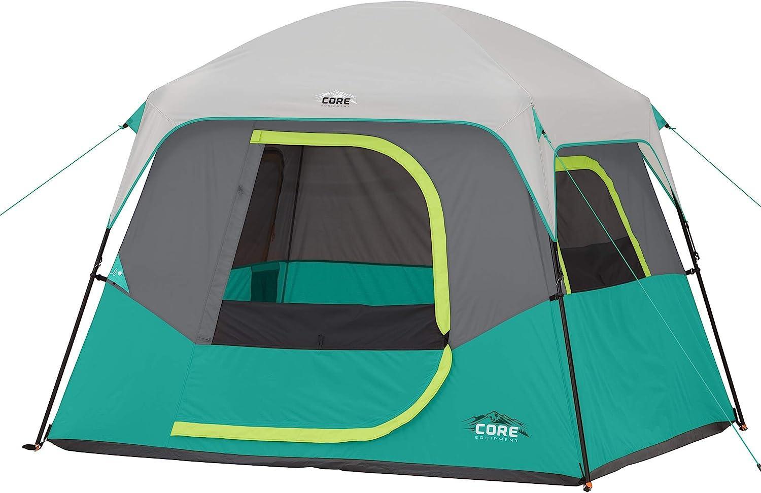 CORE 3 Season Portable Cabin Tent for 4 to 6 People - Benebomo