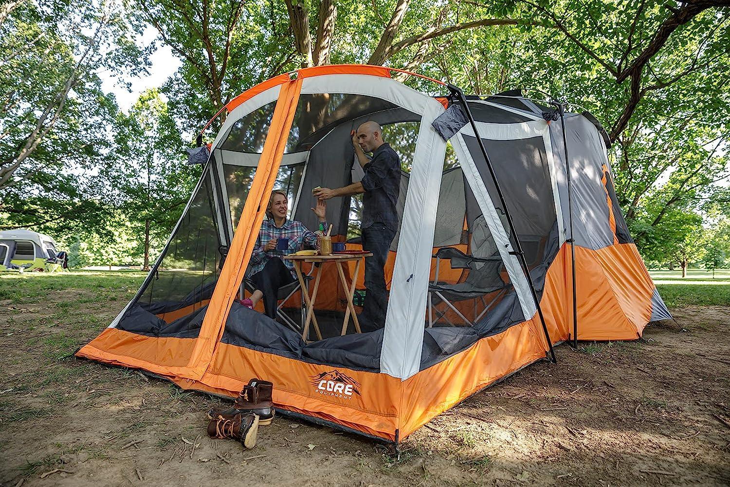 CORE Multiple Room Cabin Tent for 11 Person - Benebomo