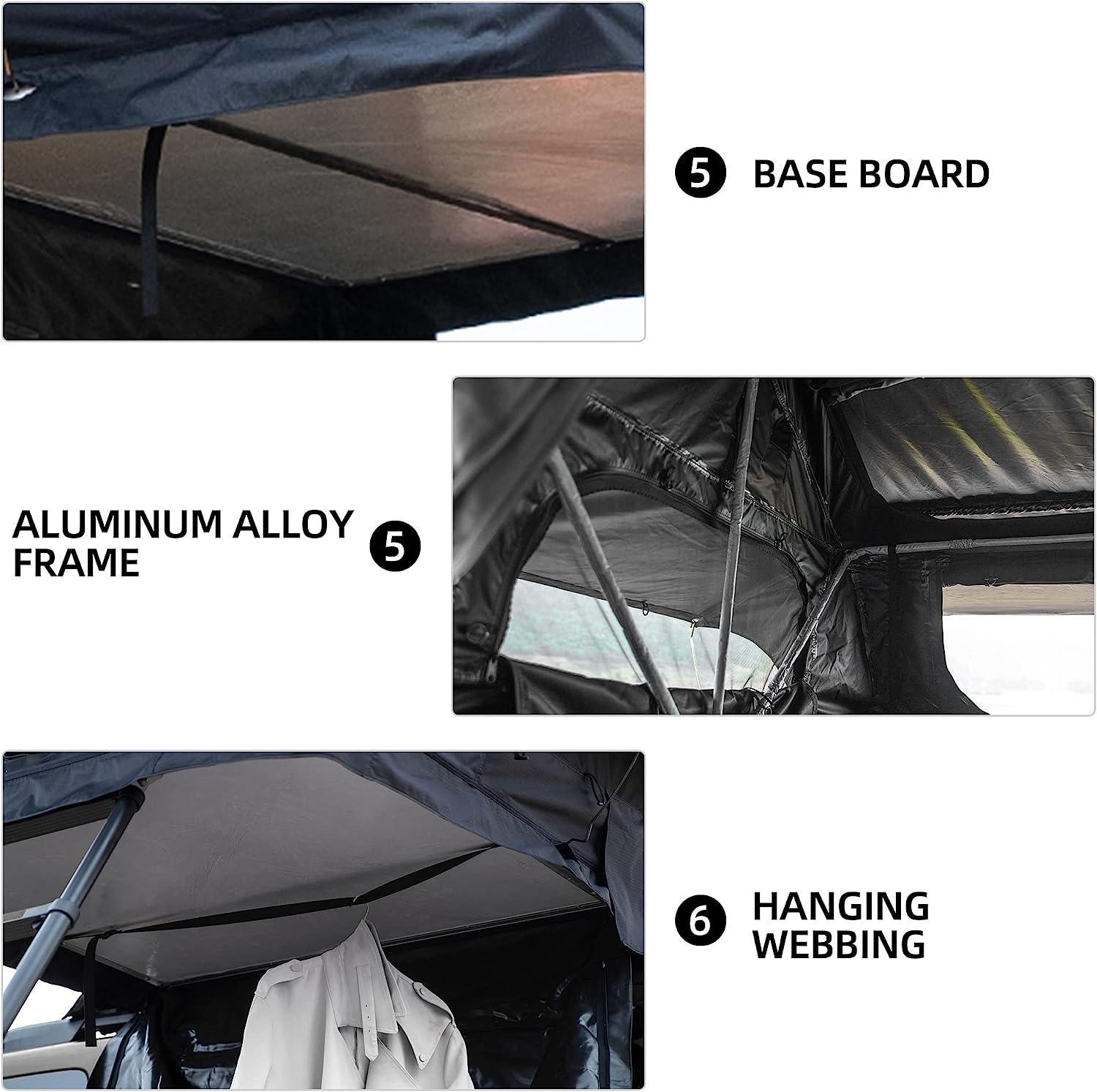 Dithoko Roof Tent for Camping Waterproof Truck Tent for 2 People - Benebomo