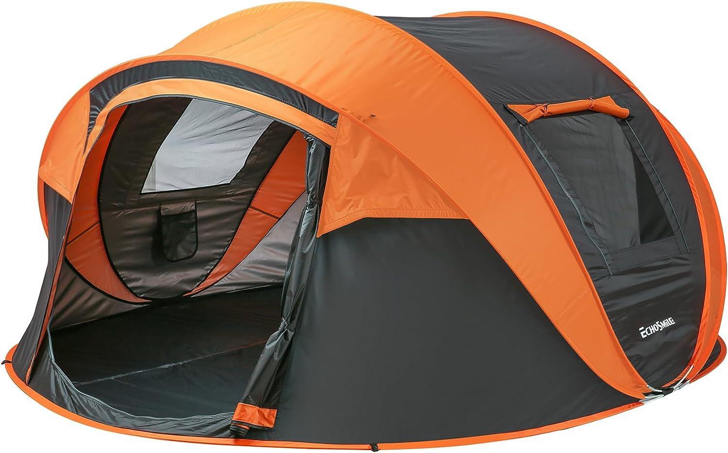 EchoSmile Dome Tent 6 Person Pop Up Tent - Benebomo