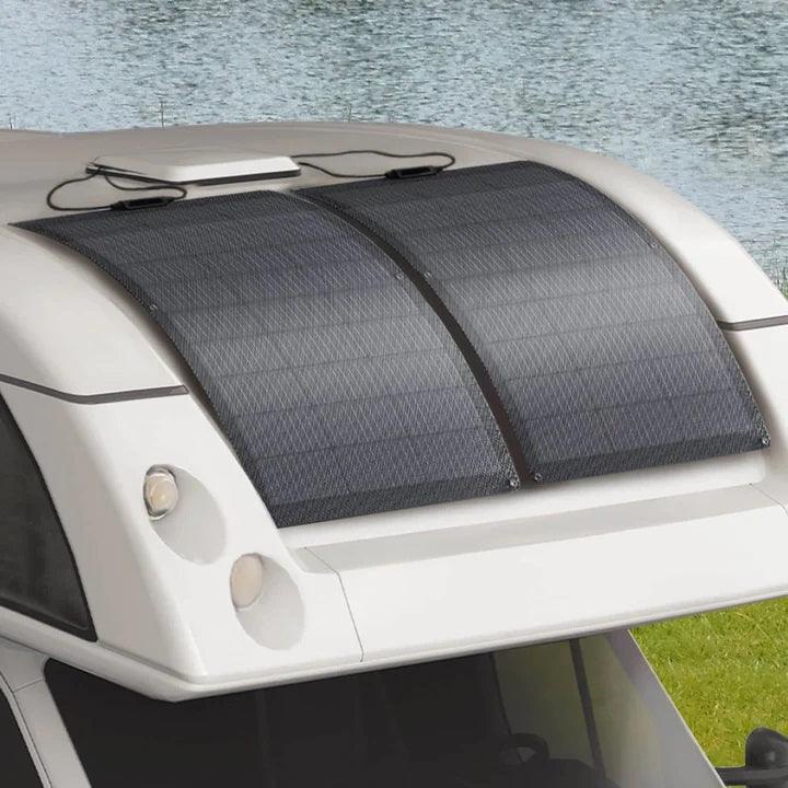 EcoFlow 100W Flexible Solar Panel Waterproof - Benebomo