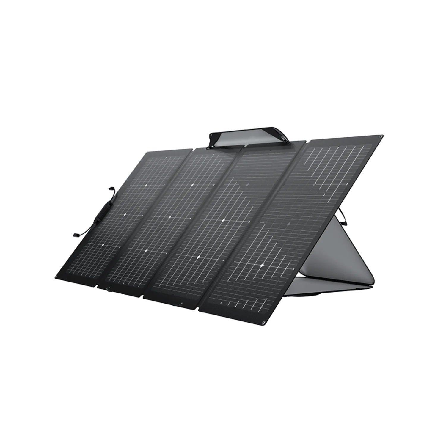 EcoFlow 220W Bifacial Portable Solar Panel Waterproof - Benebomo