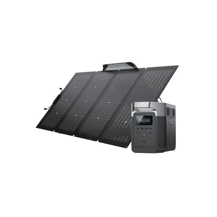 EcoFlow Solar Generator DELTA 1300 with 220W Portable Solar Panel - Benebomo