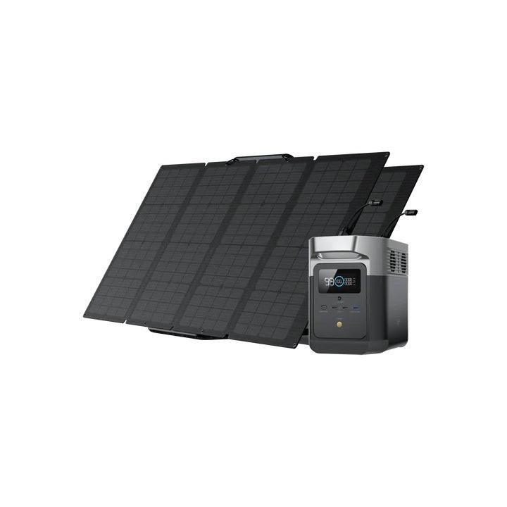 EcoFlow Solar Generator DELTA Mini with 160W Portable Solar Panel - Benebomo