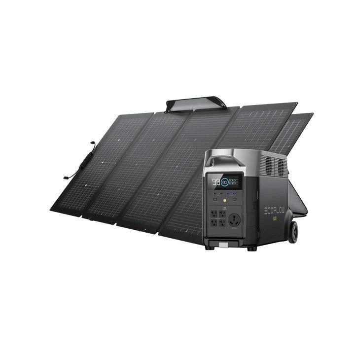 EcoFlow Solar Generator DELTA Pro with 220W Portable Solar Panel - Benebomo