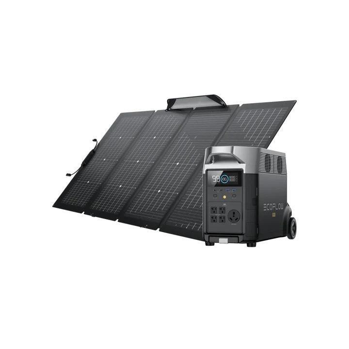 EcoFlow Solar Generator DELTA Pro with 220W Portable Solar Panel - Benebomo