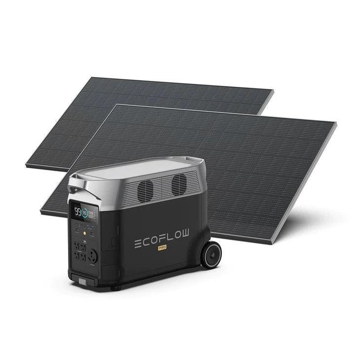 EcoFlow Solar Generator DELTA Pro with 400W Rigid Solar Panel - Benebomo