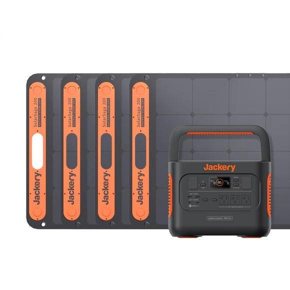 Jackery 1000 Pro Solar Generator for Camping, RVs - Benebomo