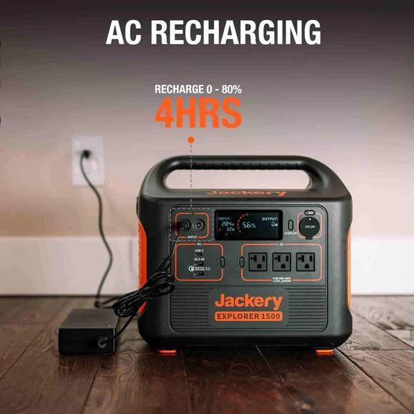 Jackery Explorer 1500 Portable Power Station 1534Wh - Benebomo