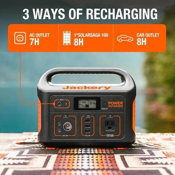 Jackery Explorer 550 Portable Power Station 550Wh - Benebomo