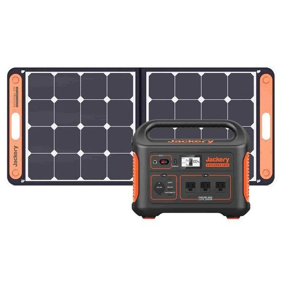 Jackery Portable Solar Generator 1000 with Solar Panels - Benebomo