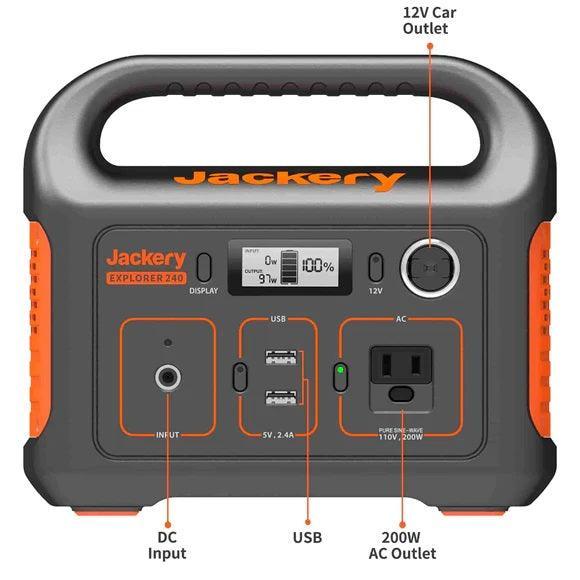 Jackery Portable Solar Generator 240 - Benebomo