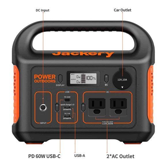 Jackery Portable Solar Generator 300 for Camping - Benebomo