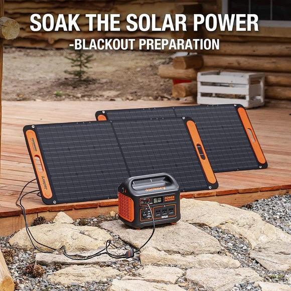 Jackery SolarSaga 100W Foldable Solar Panel - Benebomo