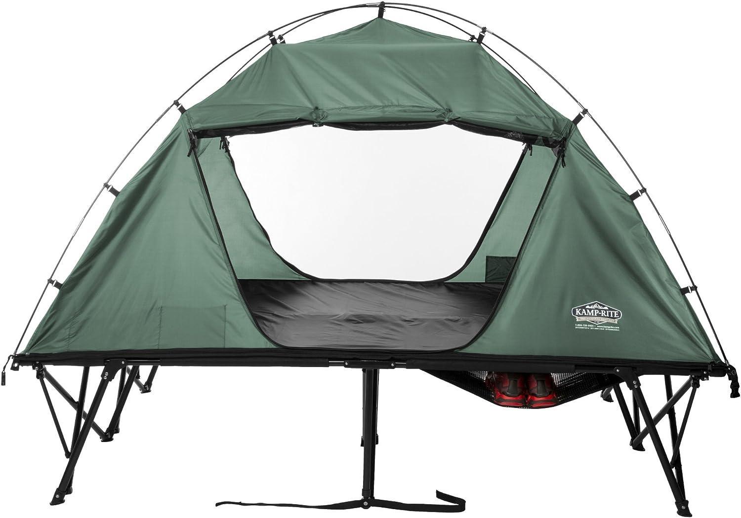 Kamp Rite Tent Cot for 2 People Travel Cot Tent in Polyester - Benebomo