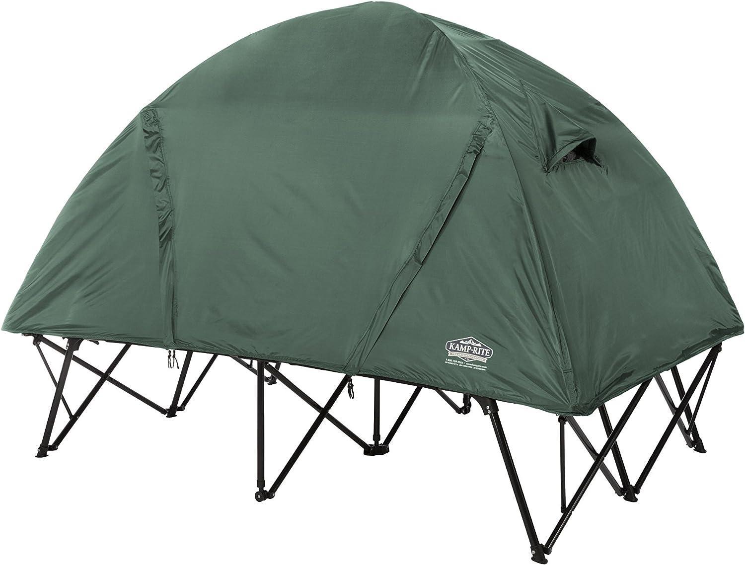 Kamp Rite Tent Cot for 2 People Travel Cot Tent in Polyester - Benebomo