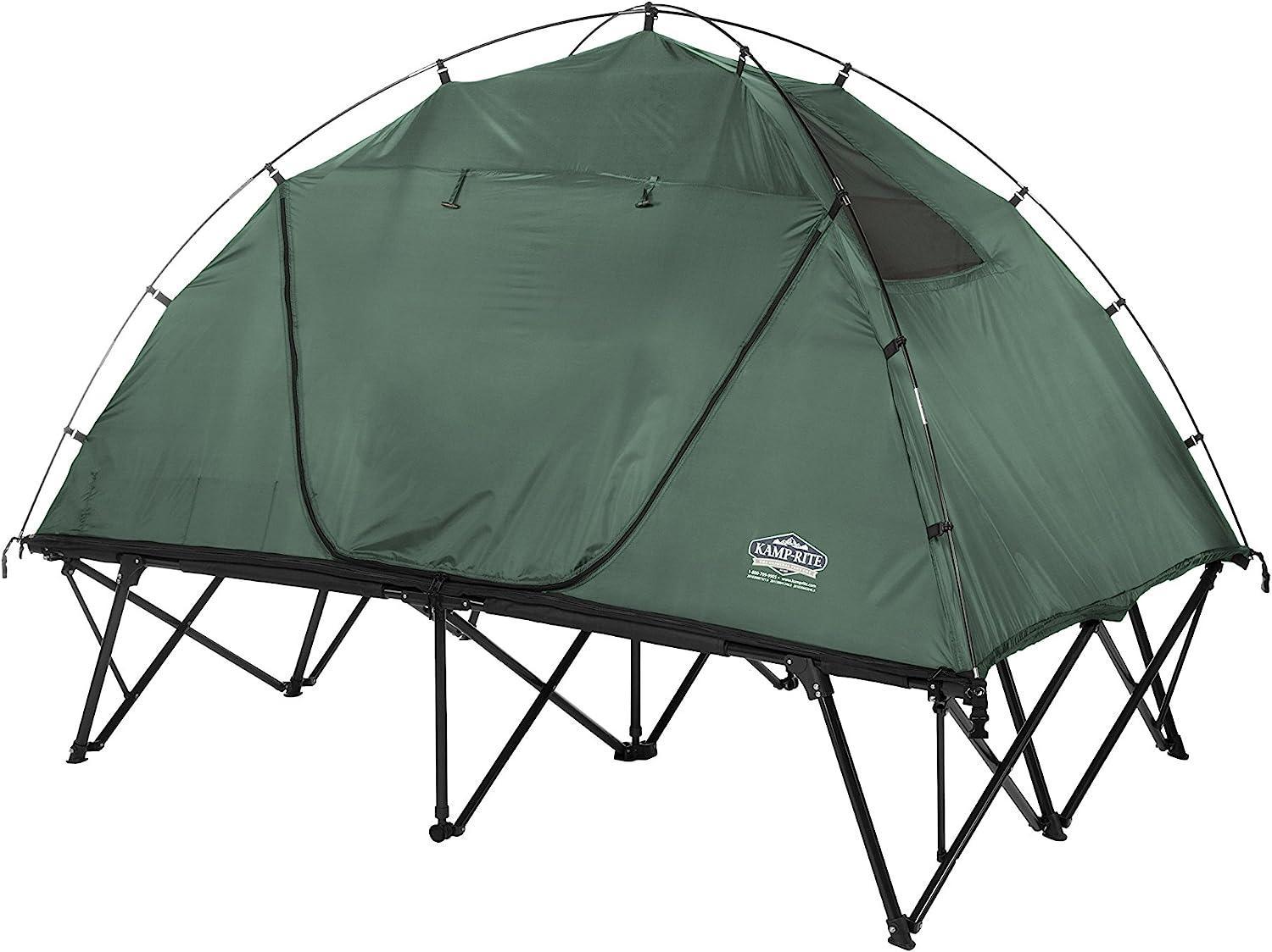 Kamp Rite Tent Cot for 2 People Travel Cot Tent in Polyester - Benebomo