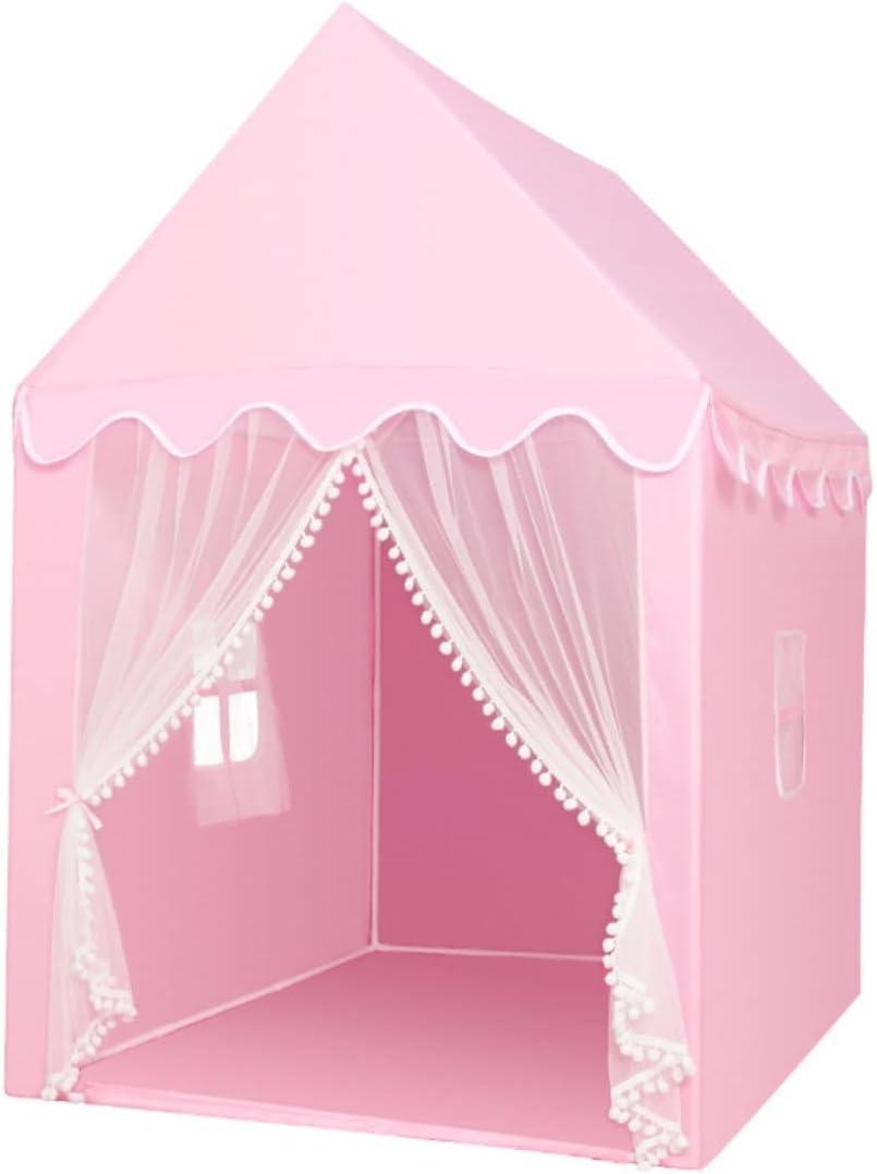 Kid's Pink Oxford Gauze Curtain Wendy House Tent - Benebomo