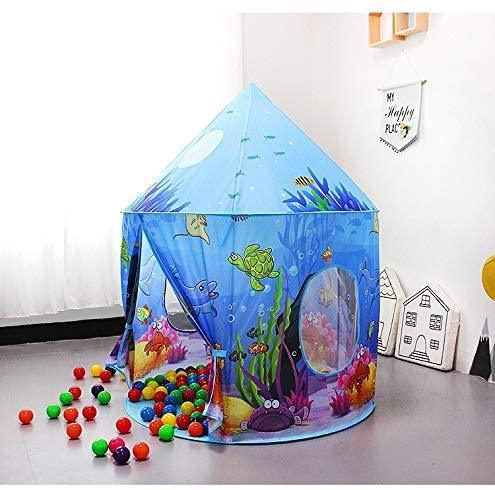 Kid's Yurt Tent Polyester Ocean Play Tent - Benebomo