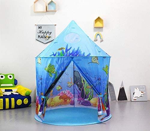 Kid's Yurt Tent Polyester Ocean Play Tent - Benebomo