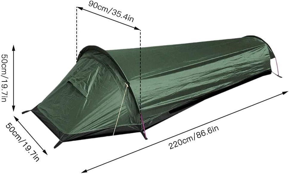 LytHarvest Bivy Tent for 1 Person Green Ultralight Survival Tent - Benebomo