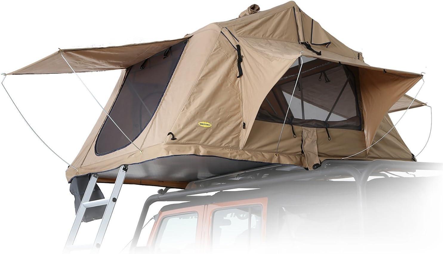 Smittybilt Overlander Roof Tent for 2 People 4 Season Camping Tent - Benebomo