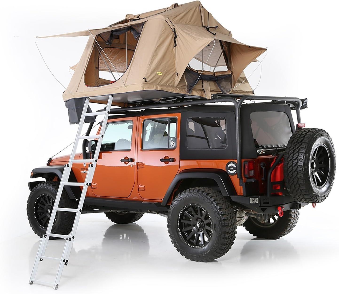 Smittybilt Overlander Roof Tent for 2 People 4 Season Camping Tent - Benebomo